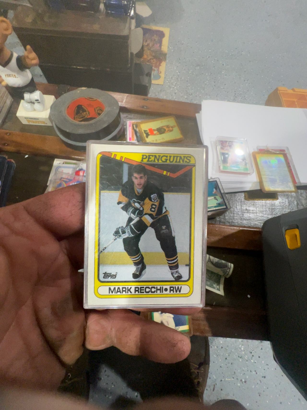 Topps 1990 Mark Recchi Rookie Card