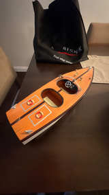 Wooden Speedboat Model - Image 2
