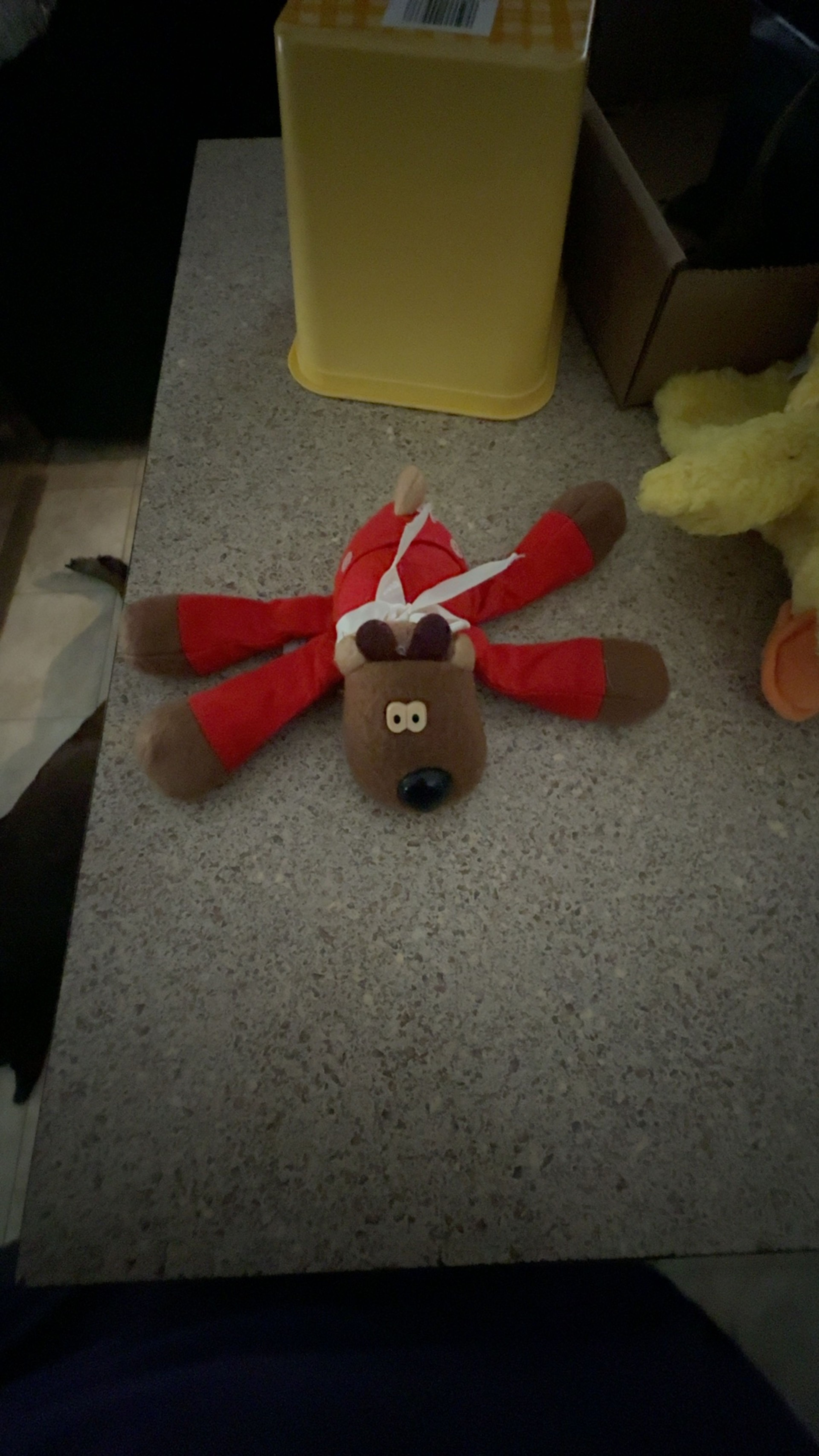 Hallmark Randy Reindeer Plush 3.5" Vintage