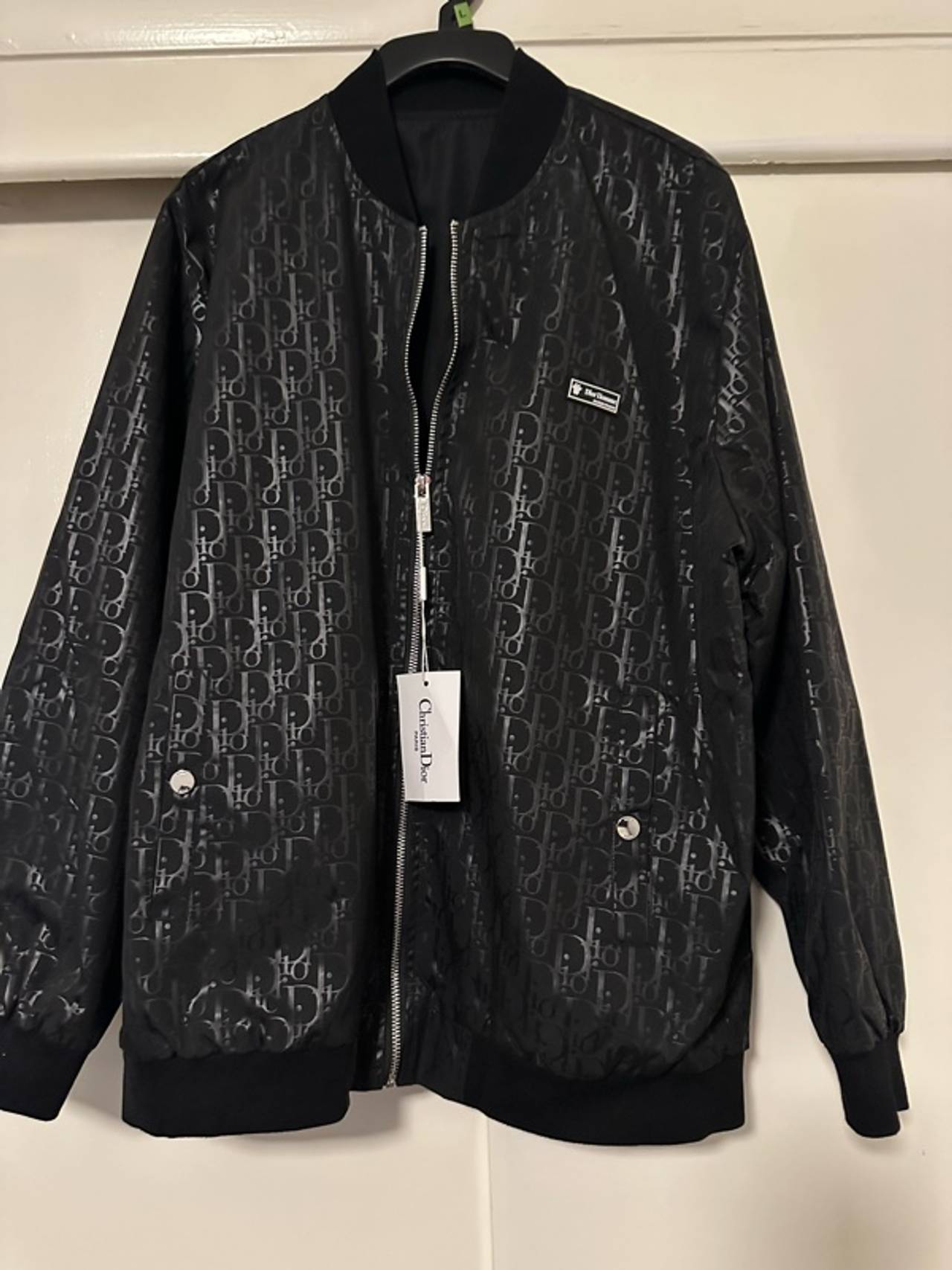 Dior Oblique Bomber Jacket Black
