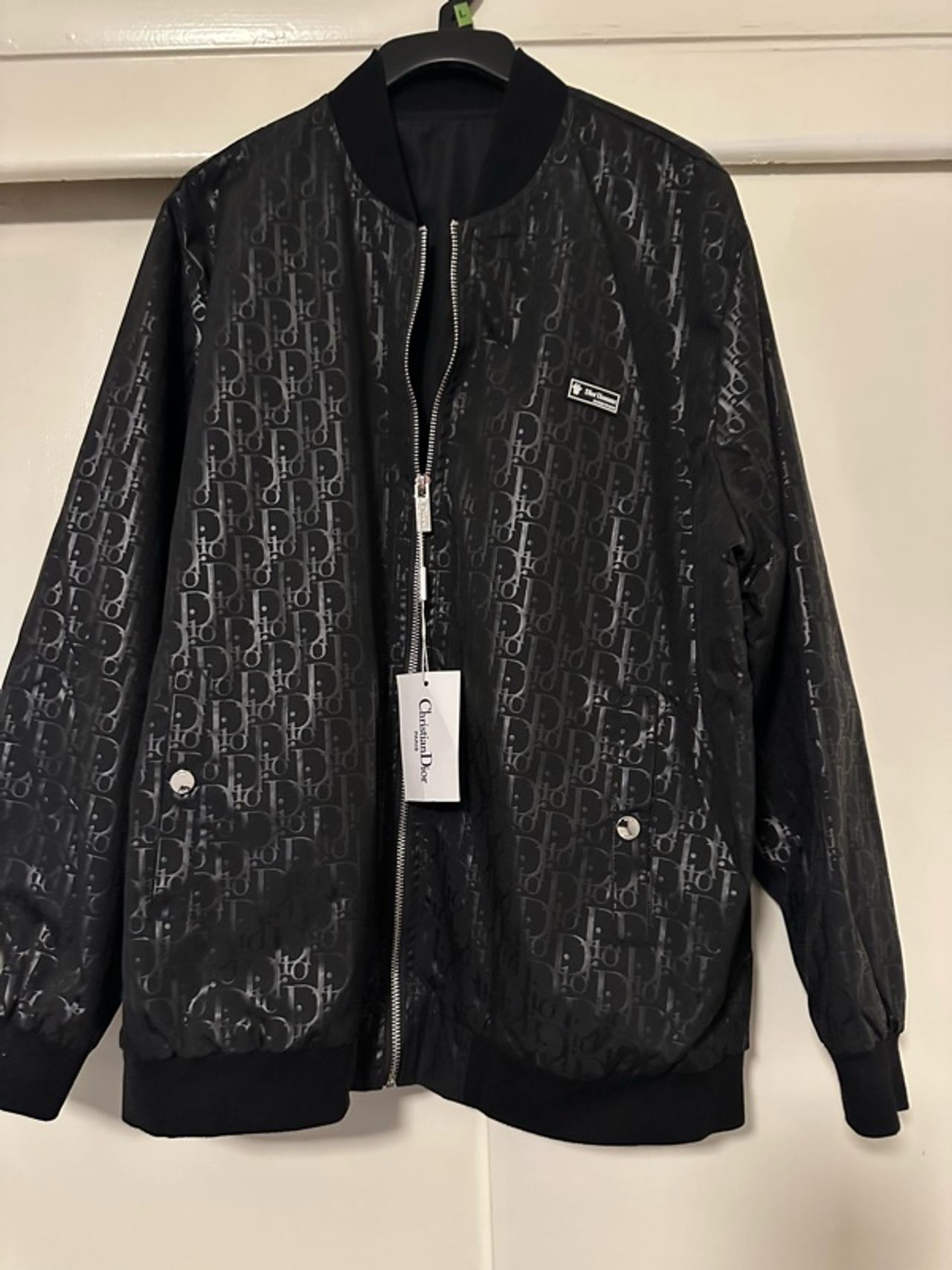 Dior Oblique Bomber Jacket Black