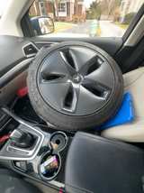 Tesla Model 3 Aero Wheels with Tesla, hubcap and wheel Cover full set of4 - Image 1