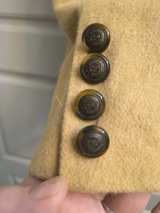 Talbots Vintage Mustard Yellow Wool Blazer - Image 5