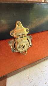 Vintage Steamer Trunk Storage Chest - Image 6