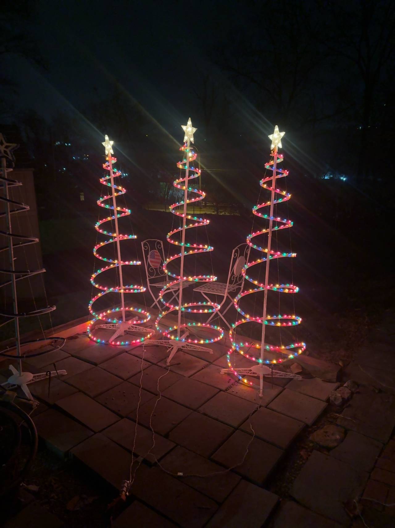 Northlight 6ft Pre-Lit Spiral Christmas Tree Multi-Color