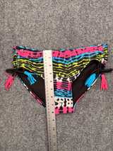 Justice Girls Multicolor Animal Print Monokini Swimsuit - Image 7
