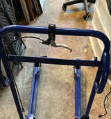Folding Pallet Jack Dolly with Brake - Image 1