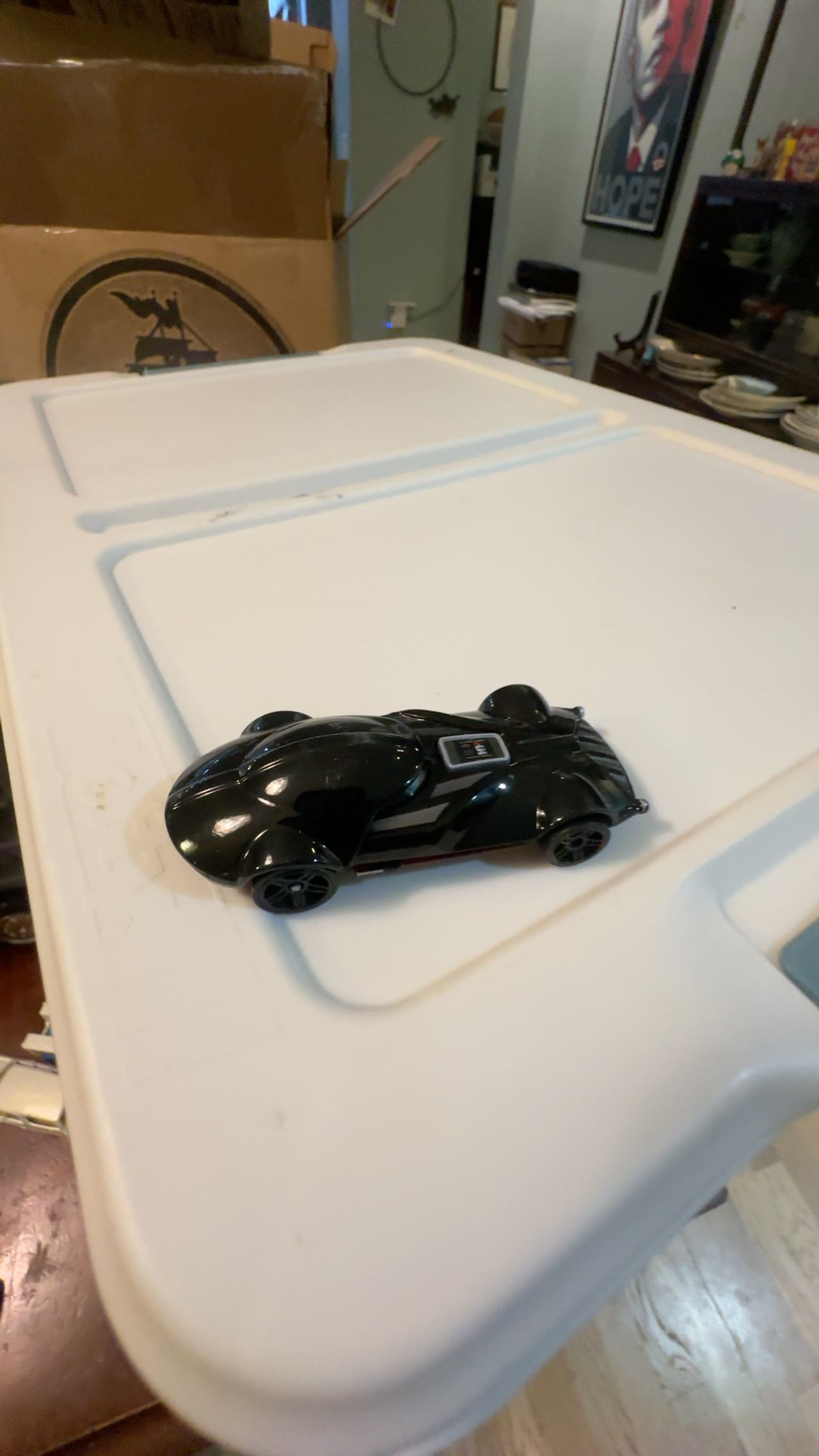 Hot Wheels Star Wars Darth Vader Diecast Car Black 1:64