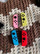 4 Joy Cons + PowerA Joy-Con Charging Dock for Nintendo Switch - Image 2