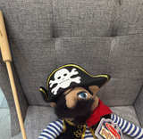 Melissa & Doug Pirate Puppet with Detachable Wooden Rod - Image 2