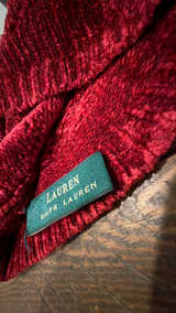 Ralph Lauren Burgundy Beanie - Image 3