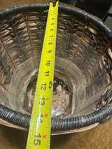 Better Homes & Gardens 12" Water Hyacinth Basket Planter - Image 3