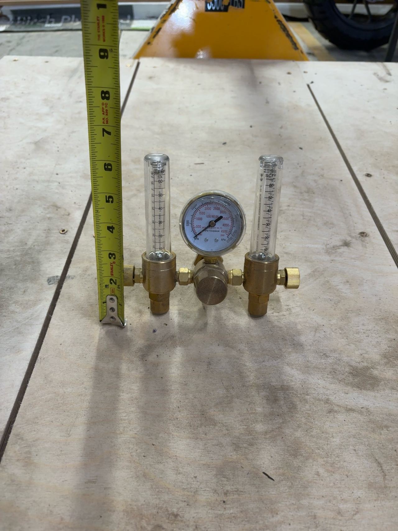 Weldstar Dual Flowmeter Regulator for Argon & CO2 PXDFM1430-580