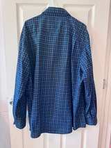 Claiborne Men's Stretch Checkered Button Down Shirt 2XL - Image 2
