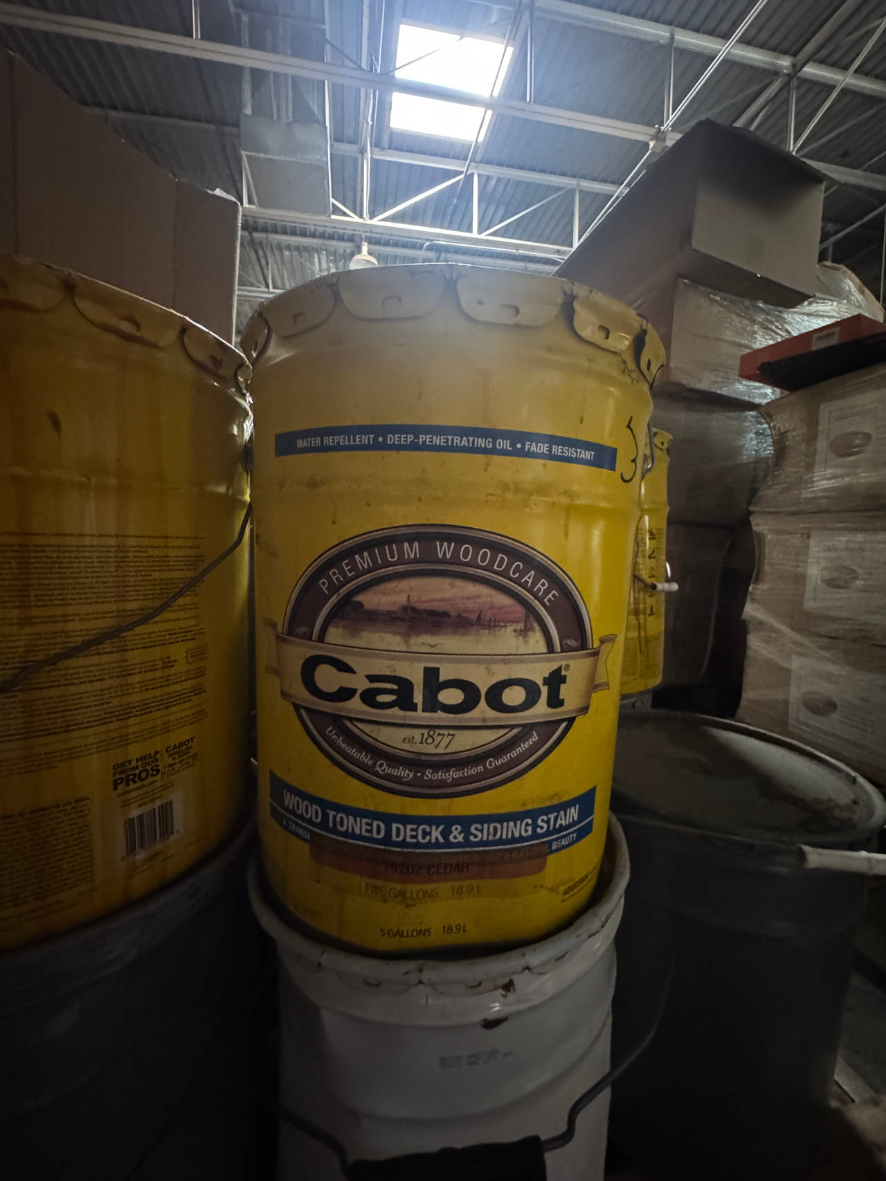 Cabot Wood Toned Deck & Siding Stain Cedar 19202 5 Gallon