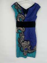 Trina Turk Colorblock Lace Sheath Dress - Image 4