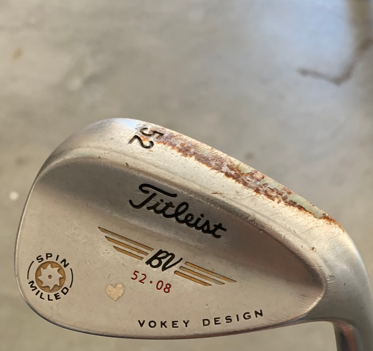 Titleist Vokey Design Spin Milled 52.08 Wedge