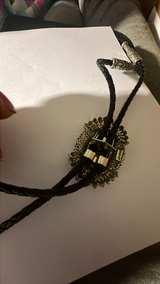 Vintage Style Sunburst Bolo Tie - Image 4