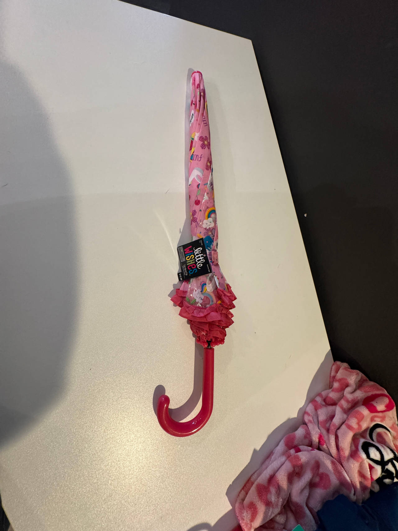 Little Wishes Unicorn Ruffle Umbrella