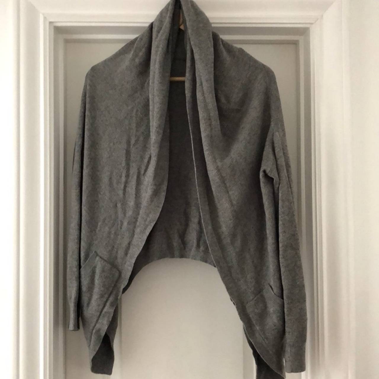 Lululemon Cabin Yogi Wrap Cardigan Grey size small
