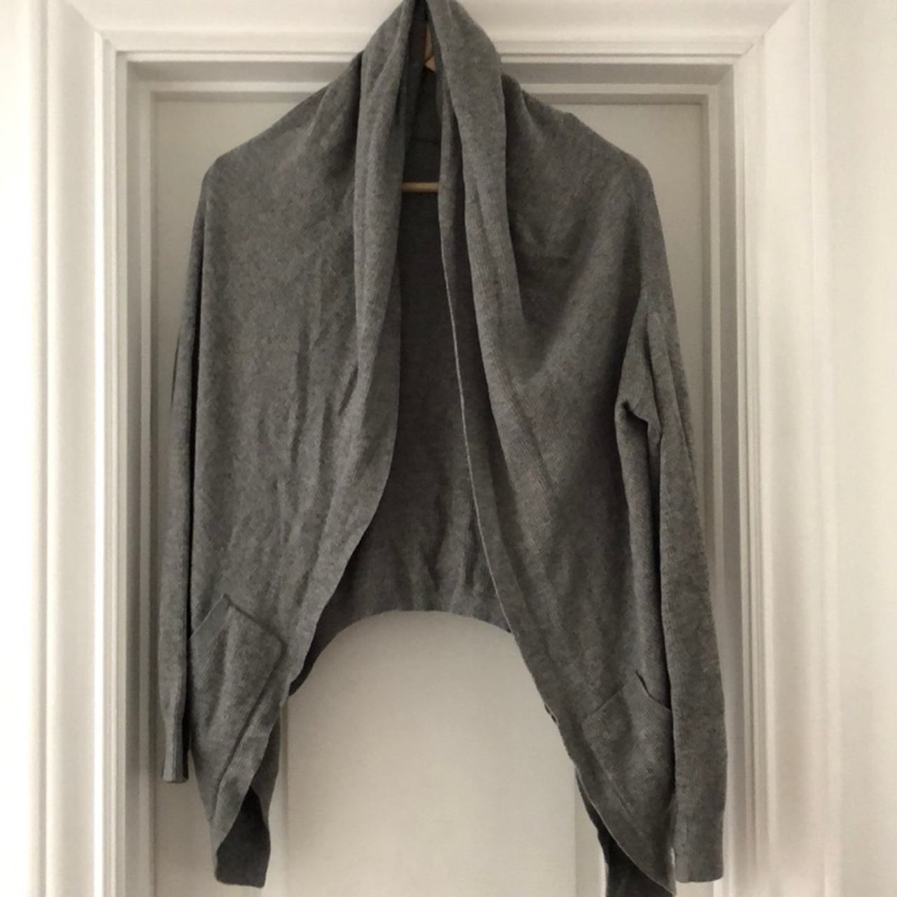 Lululemon Cabin Yogi Wrap Cardigan Grey size small