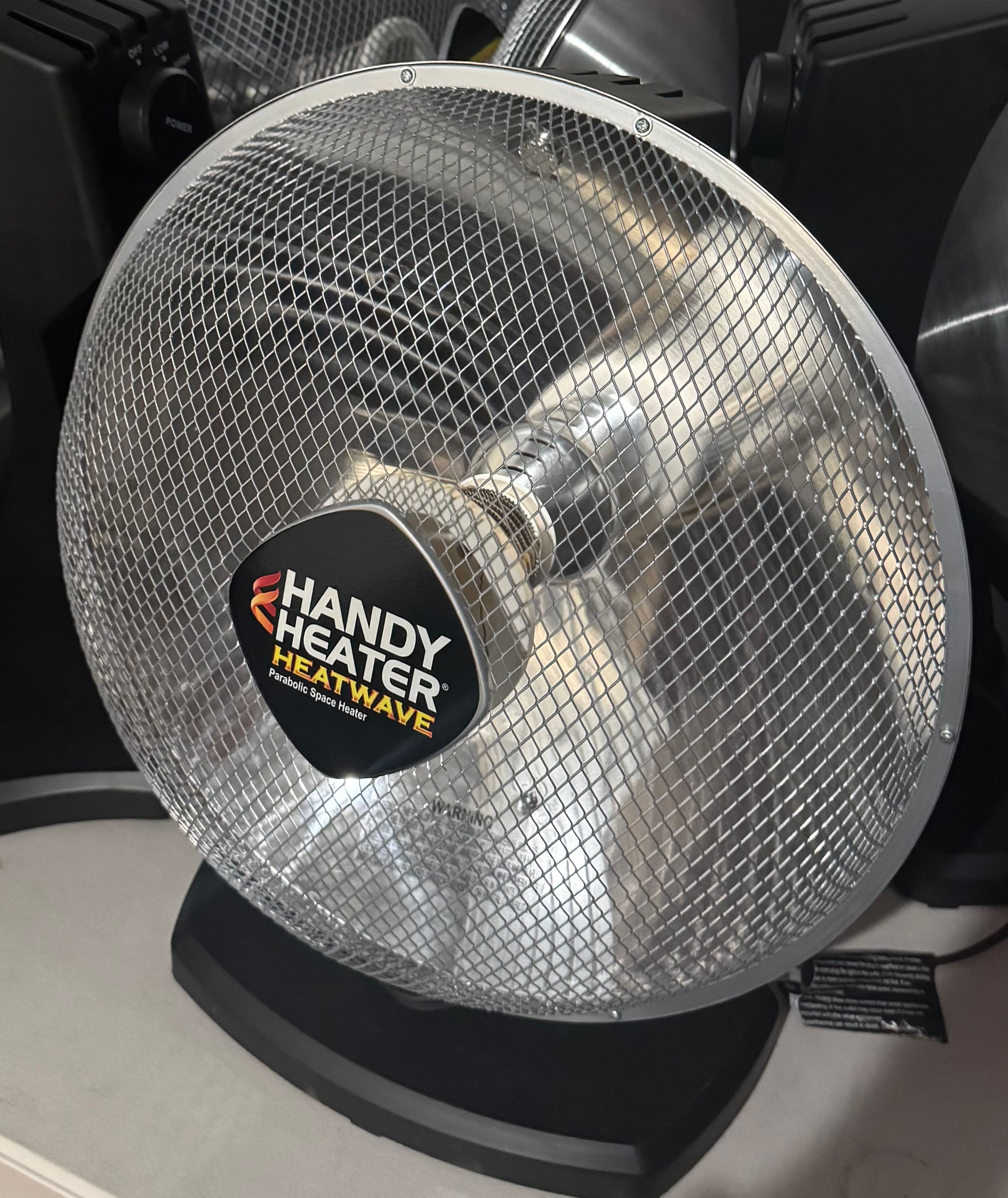 Handy Heater Heatwave Parabolic Space Heater
