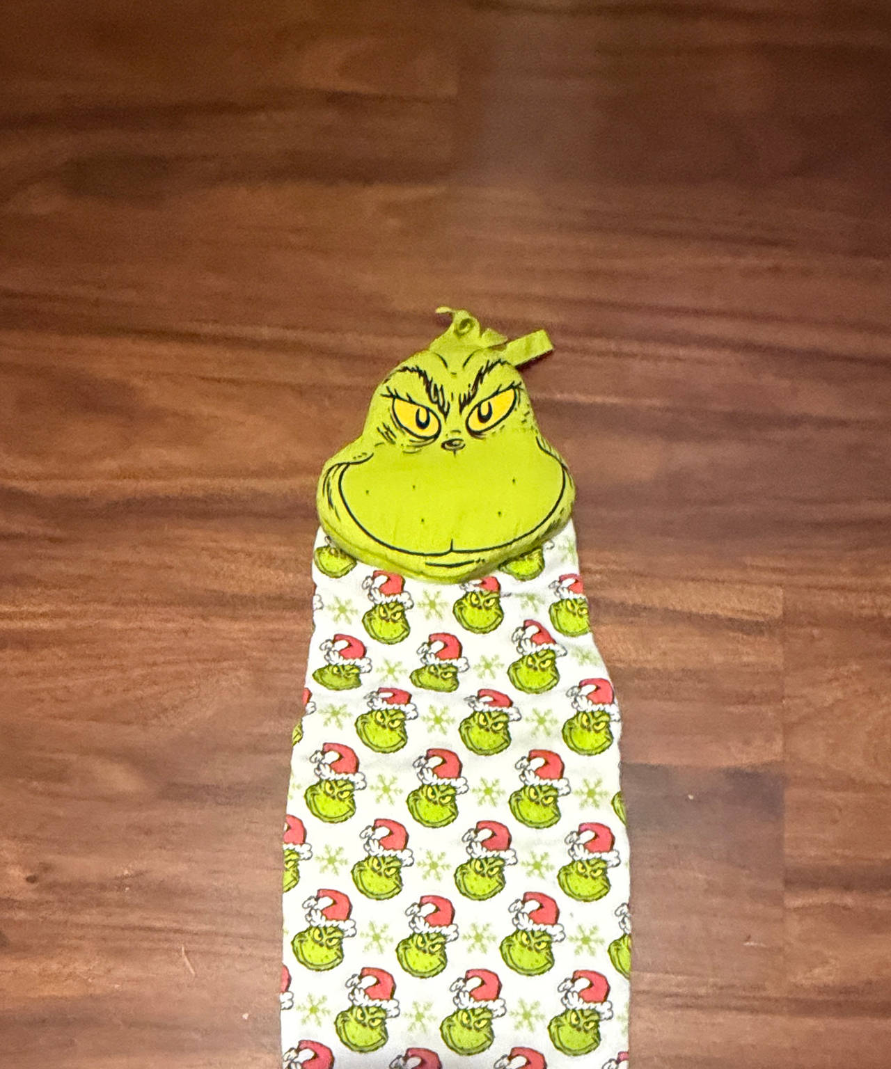 Dr. Seuss The Grinch Hanging Kitchen Hand Towel