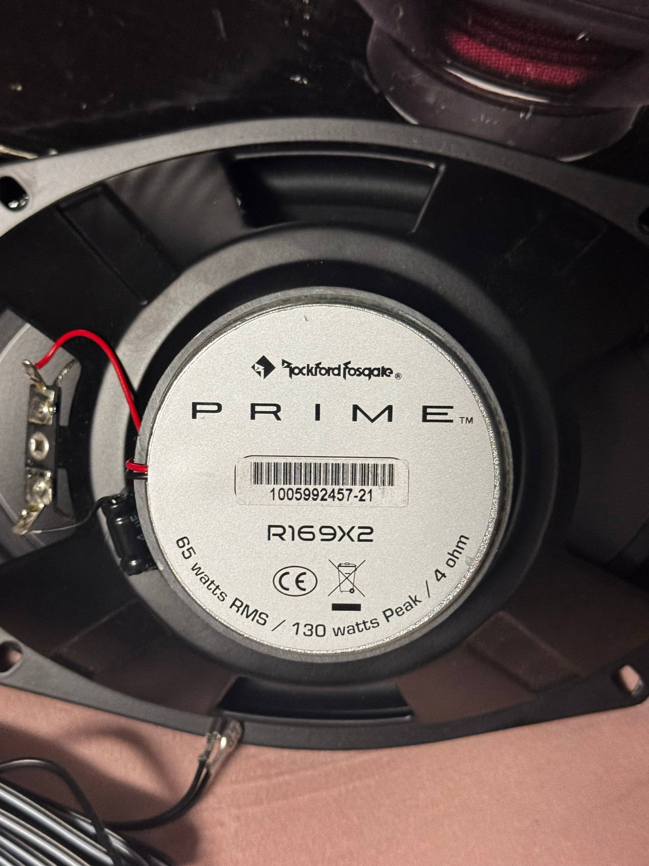 Rockford Fosgate Prime R169X2 6"x9" 2-Way Full-Range Speaker