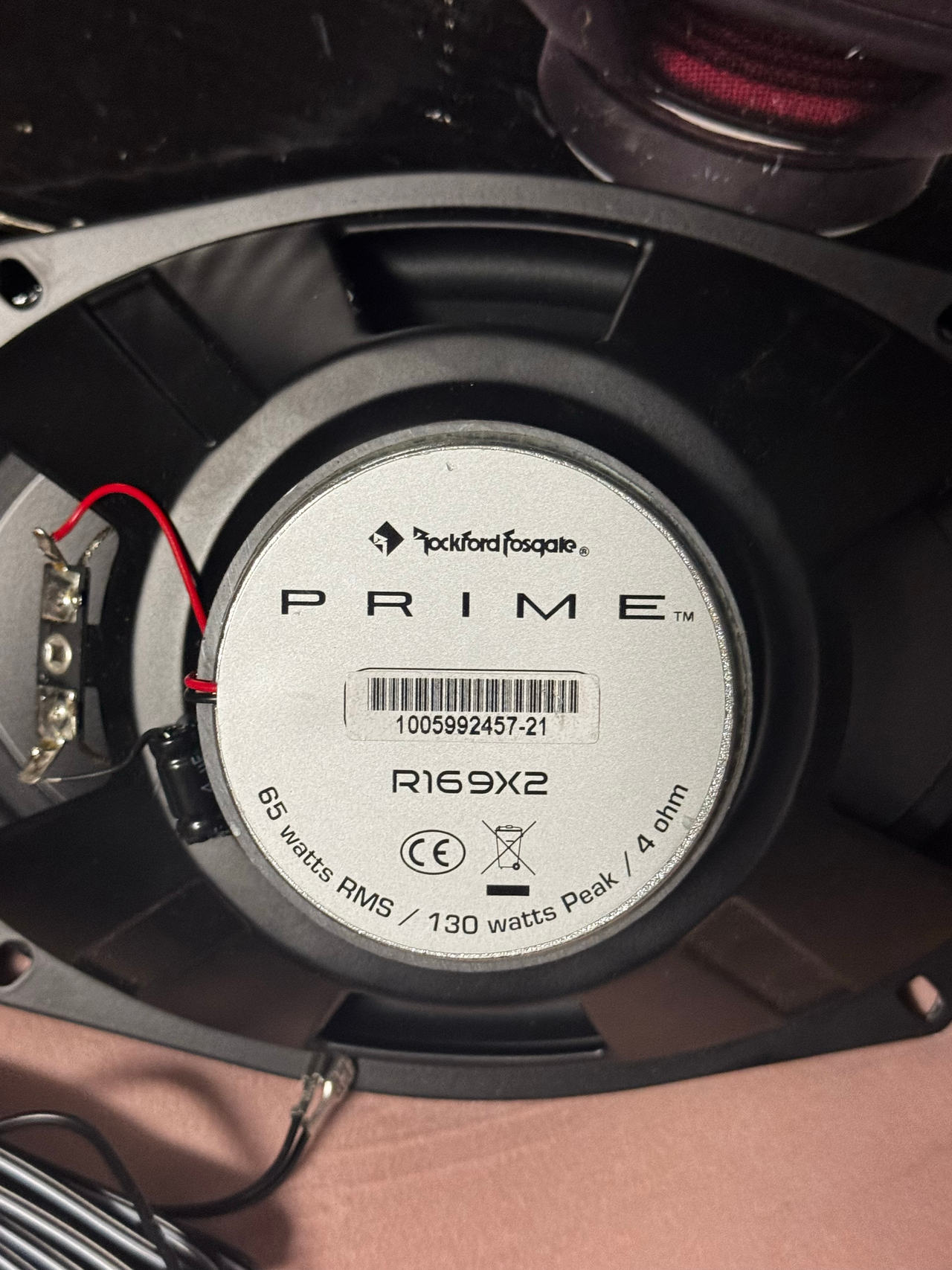 Rockford Fosgate Prime R169X2 6"x9" 2-Way Full-Range Speaker