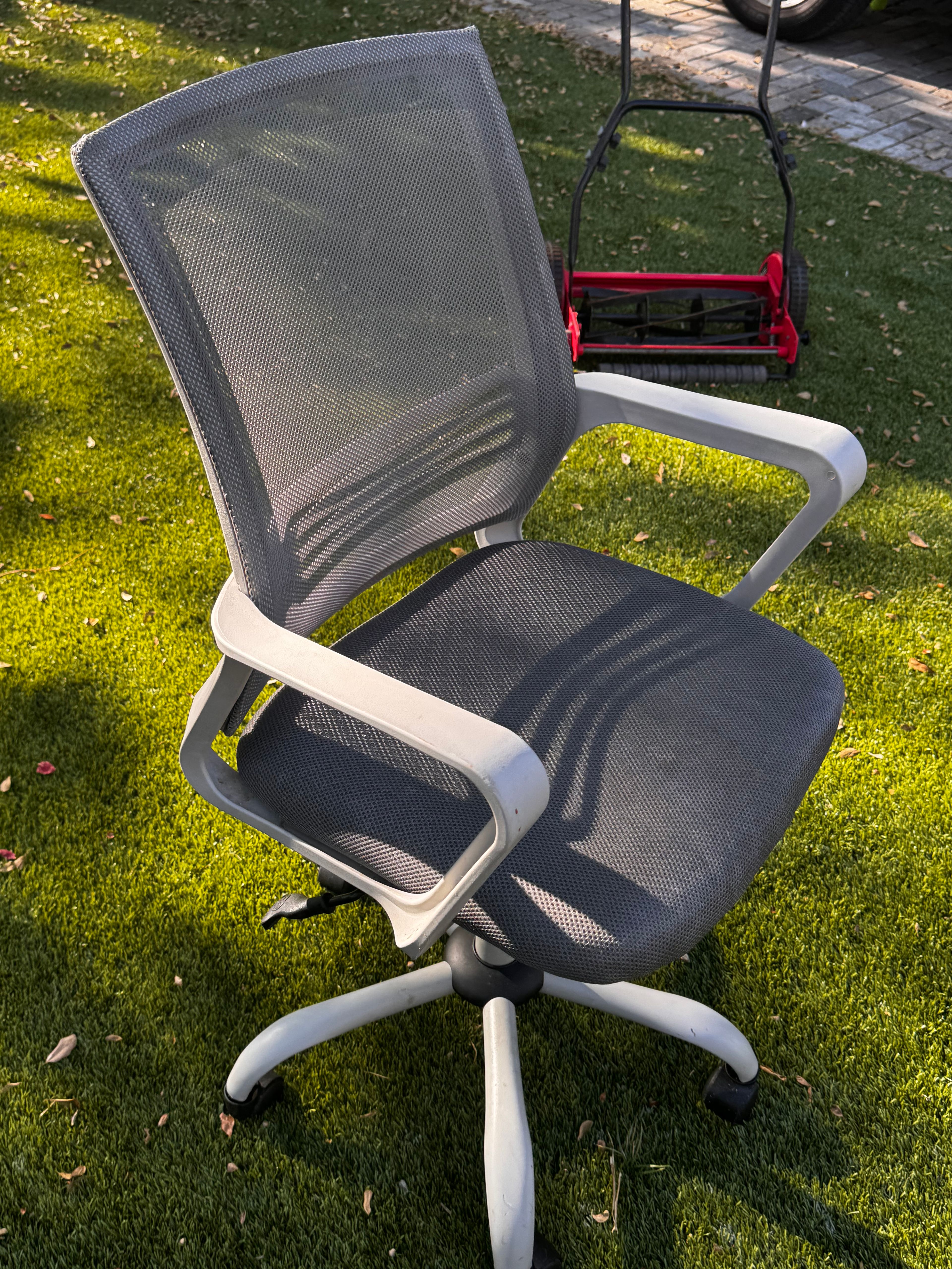 Sinfonia Ergonomic Mesh Office Chair Grey - Image 4
