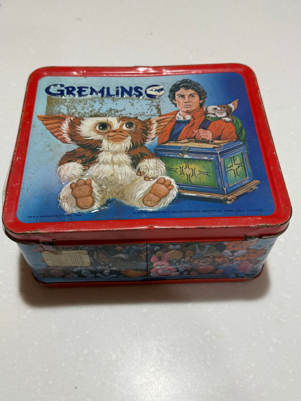 Aladdin Gremlins Metal Lunch Box 1984
