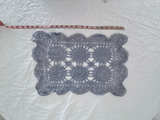 Handmade Crochet Lace Doily Placemat - Image 1