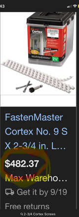 FastenMaster Cortex Hidden Fastening System for Versatex Trimboard - Image 3