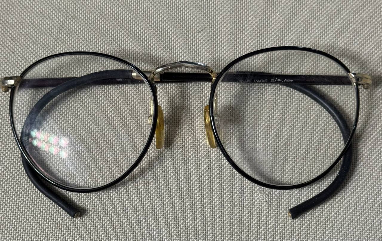 L'Amy Vintage Round Cable Temple Glasses