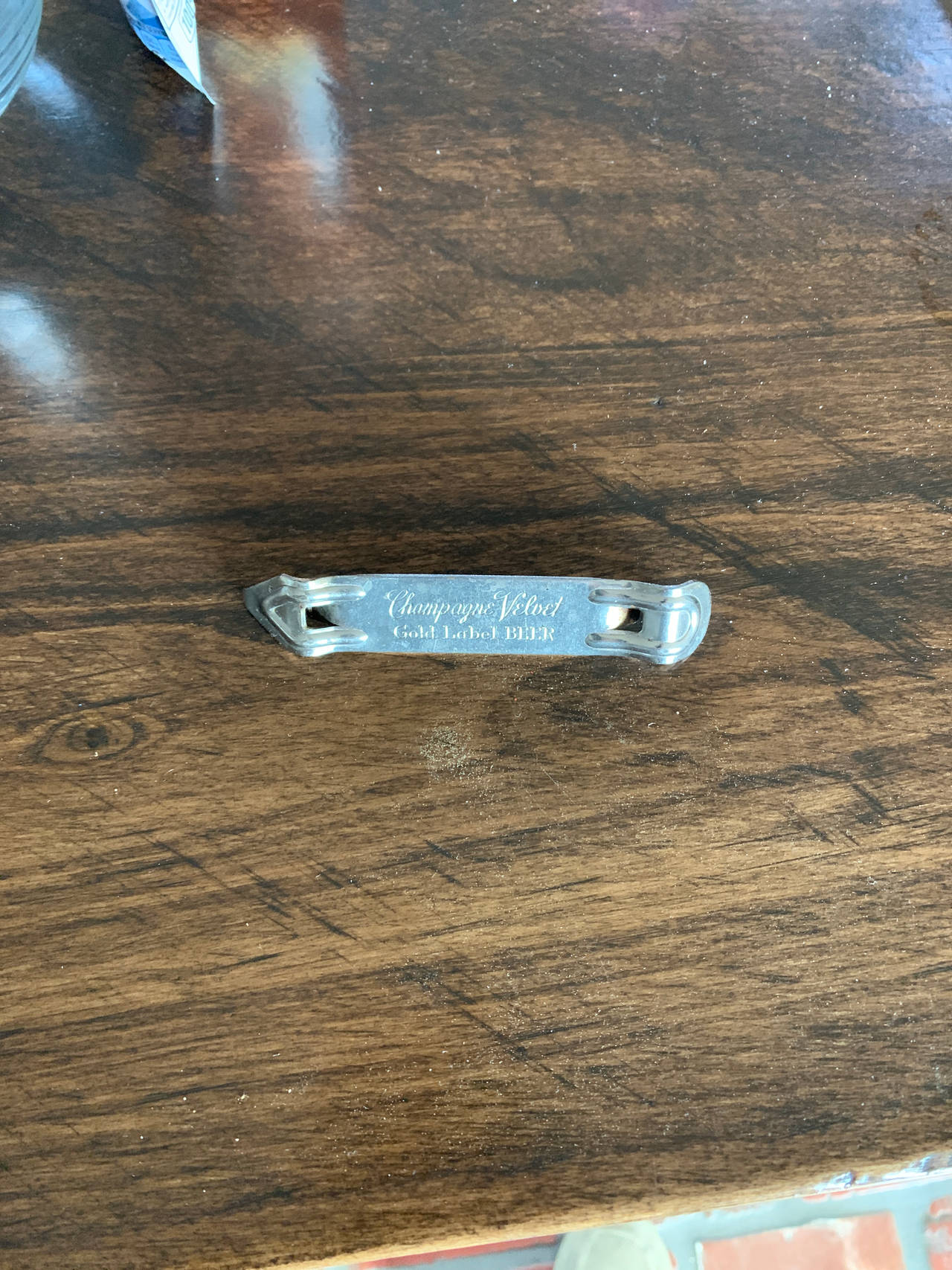 Champagne Velvet Gold Label Beer Bottle Opener