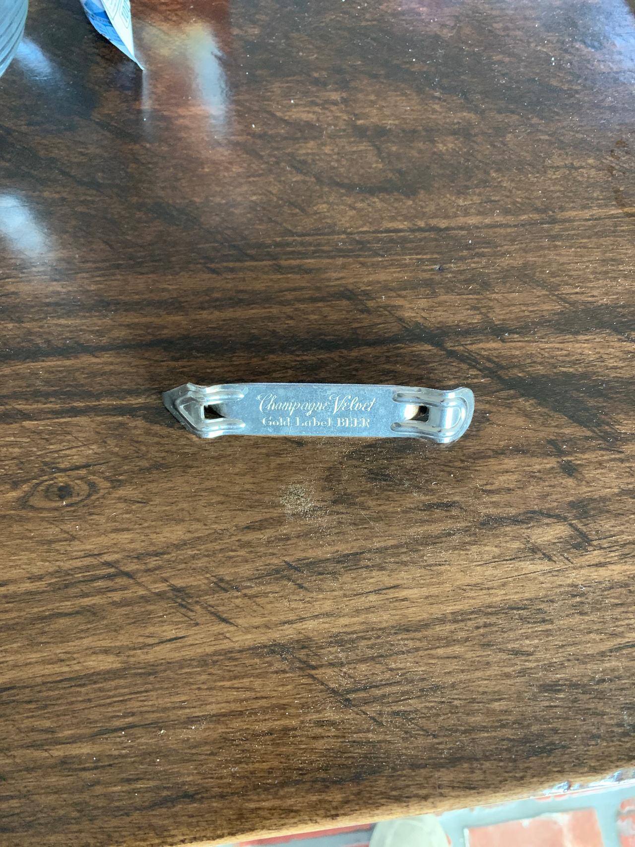 Champagne Velvet Gold Label Beer Bottle Opener