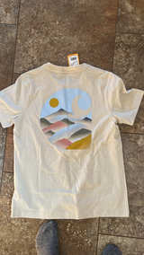 Carhartt Women's Relaxed Fit Heavyweight Short-Sleeve Pocket T-Shirt nwt - Image 2