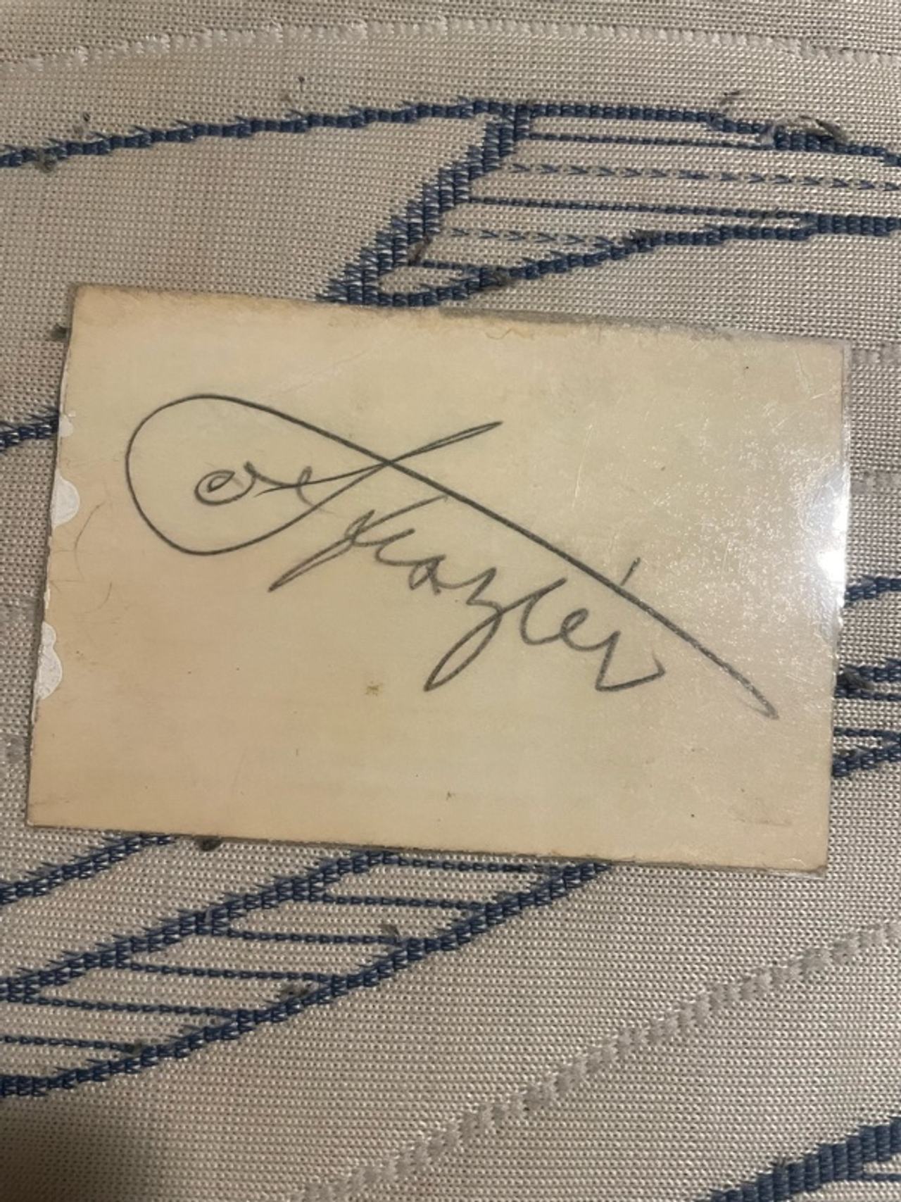 Joe Frazier Signed New York Times Canvas Lithograph
