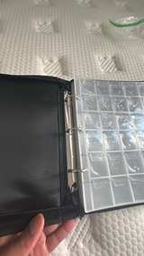 Zippered Coin Collection Binder with Combination Lock - Image 2
