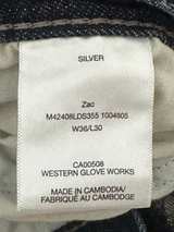 Men's Straight Leg Jeans Zac Silver - Image 2
