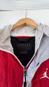 Nike Air Jordan Windbreaker Jacket SIZE SMALL Worn Condition  - Image 2