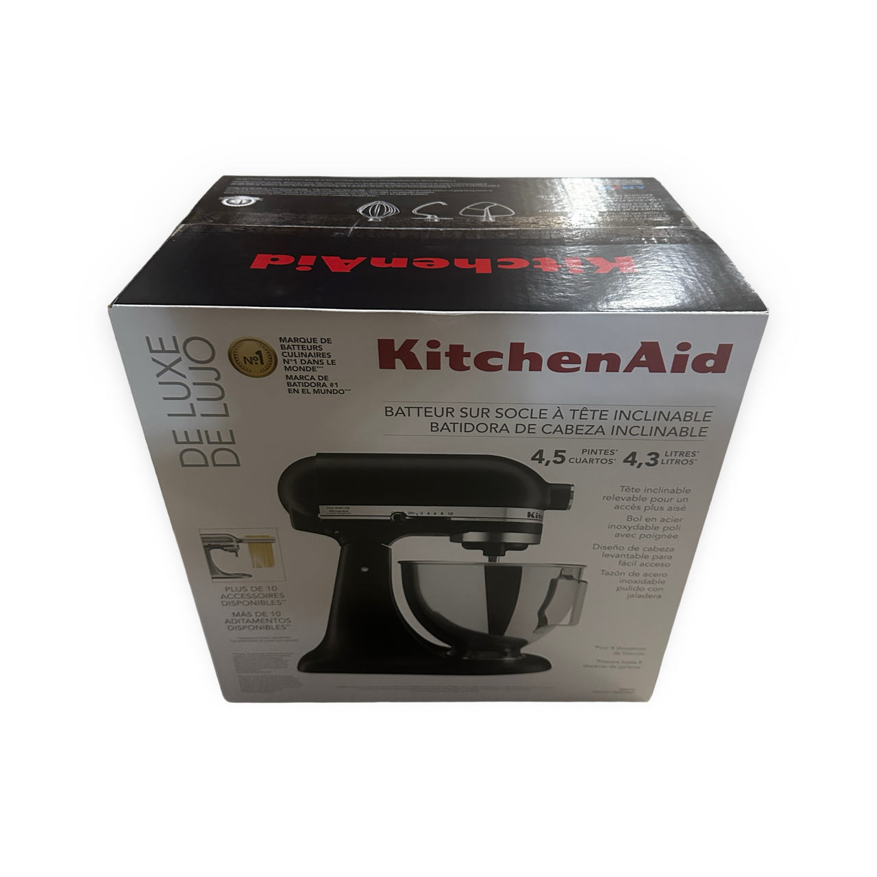 KitchenAid Deluxe Series 4.5 Quart Tilt-Head Stand Mixer