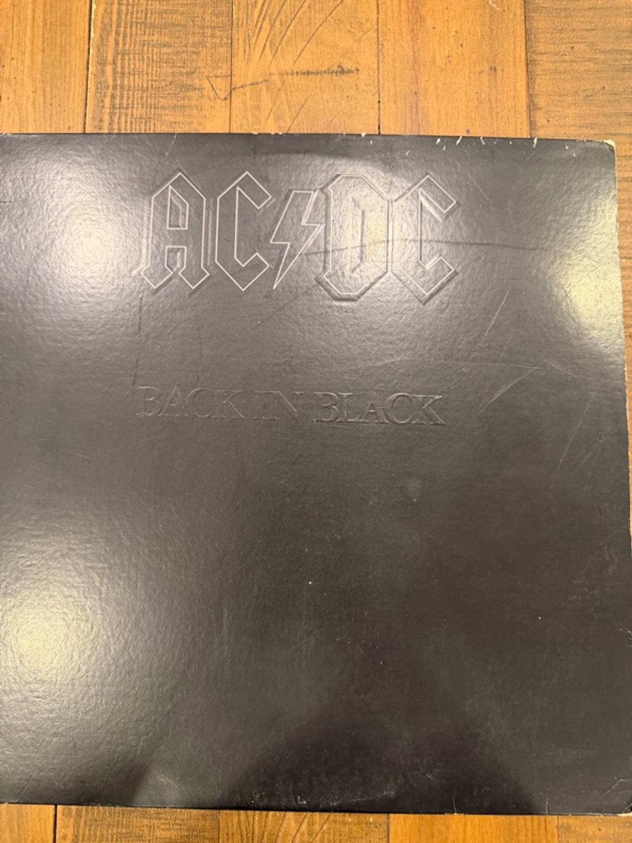 AC/DC Back in Black Vinyl LP (Black)