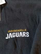 NFL Team Apparel Jacksonville Jaguars Long Sleeve Thermal Henley Shirt - Image 3