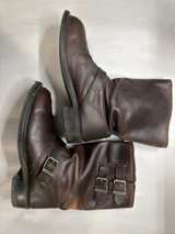 Harley-Davidson Men’s Brown Leather Engineer Motorcycle Boots Double Buckle 10’ - Image 8