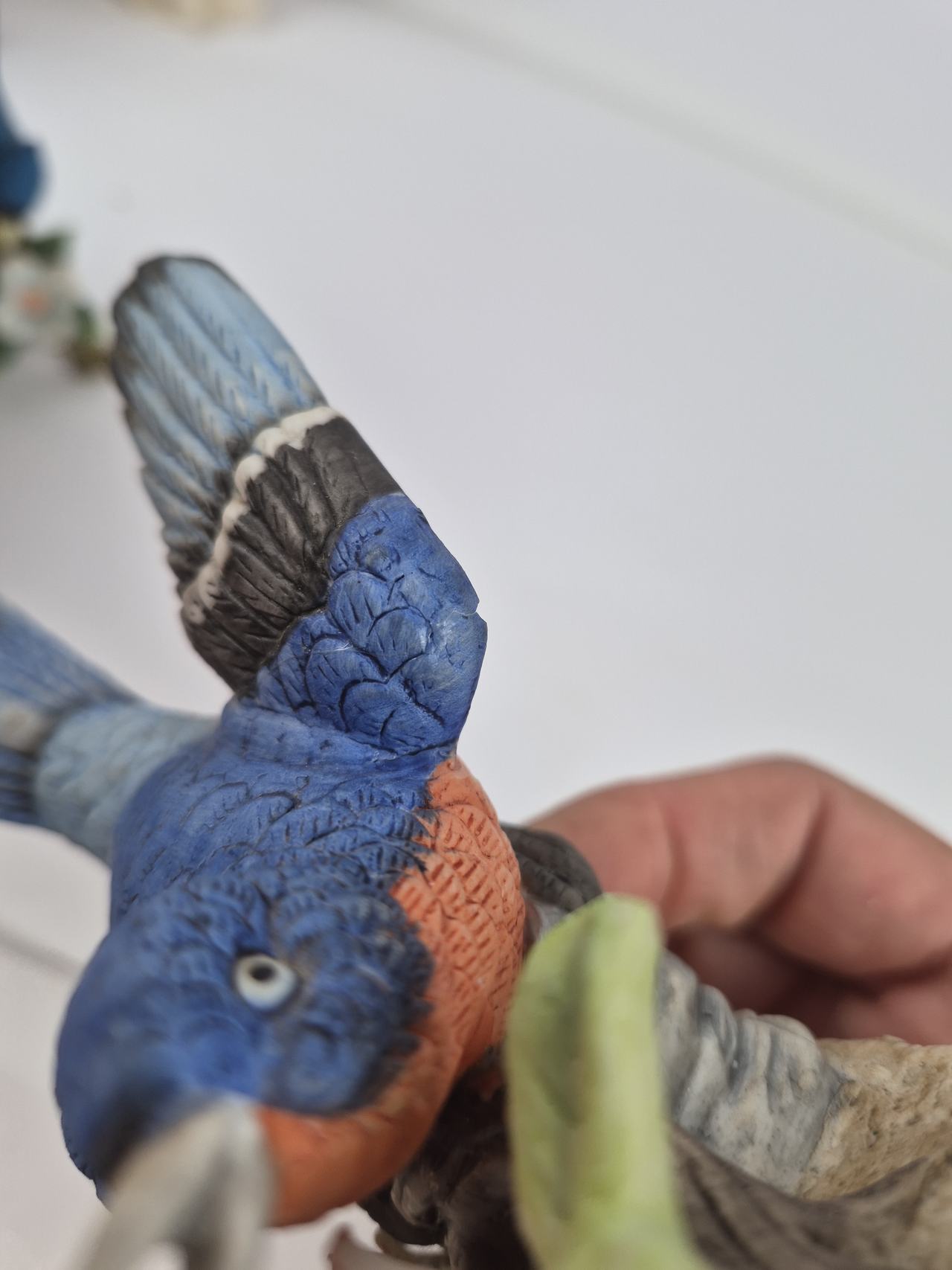 Ardco Porcelain Bluebird Figurine