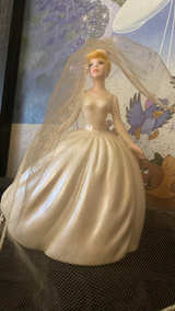 Vintage Disney Cinderella Poster and Figurine Set - Image 3