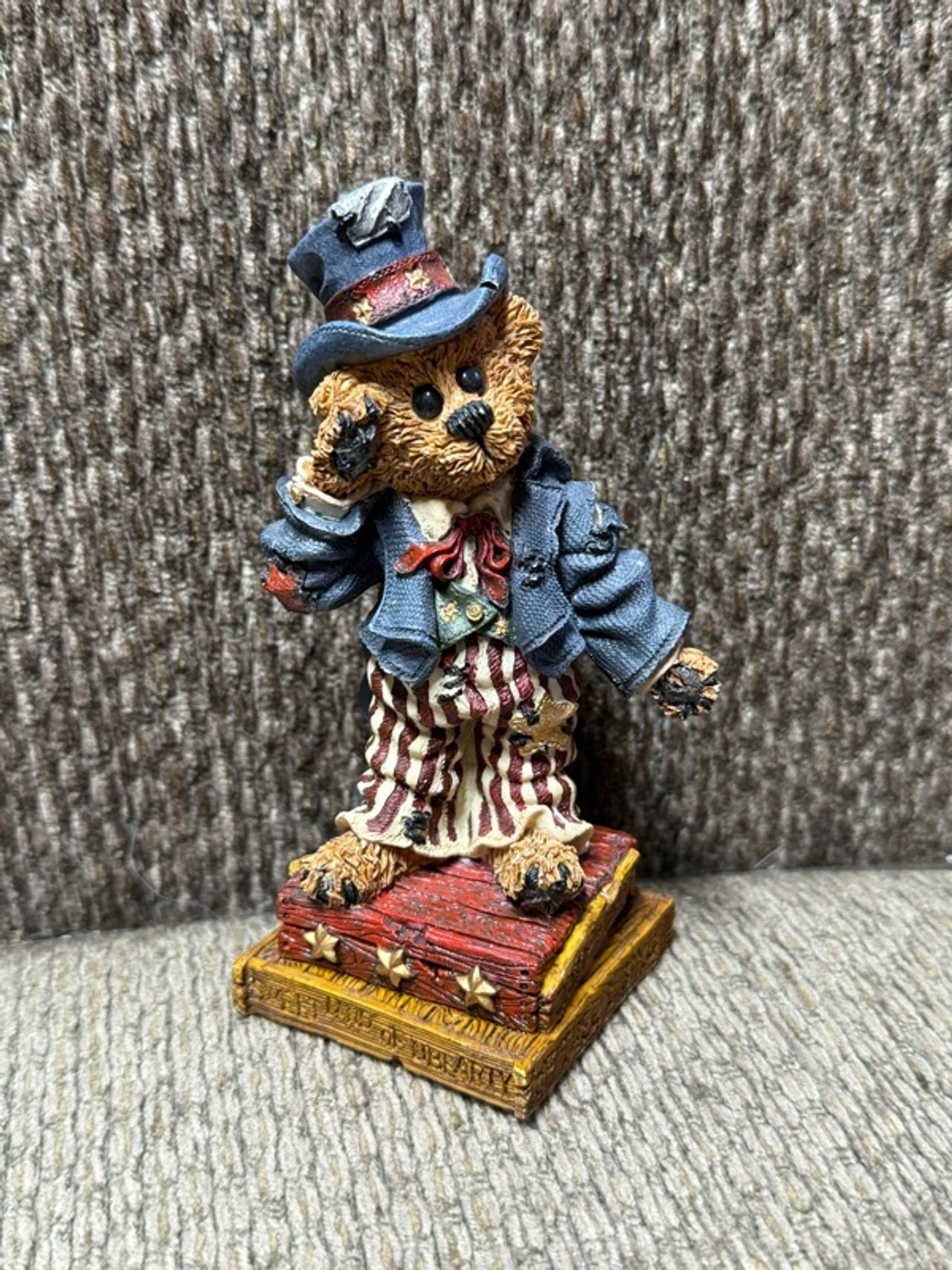 Boyds Bears Uncle Elliot 'The Head Bean Wants You!' Figurine