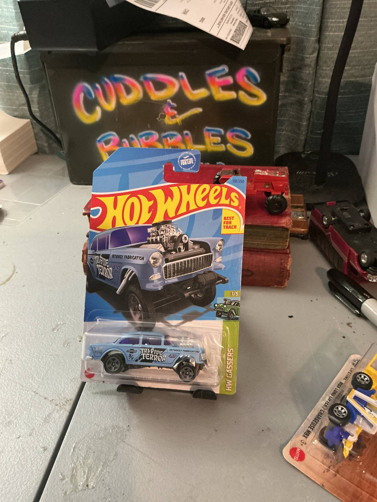 Hot Wheels '55 Chevy Bel Air Gasser Tri-Five Terror