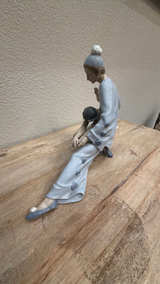 Lladro Pierrot and Ballerina Figurine - Image 3